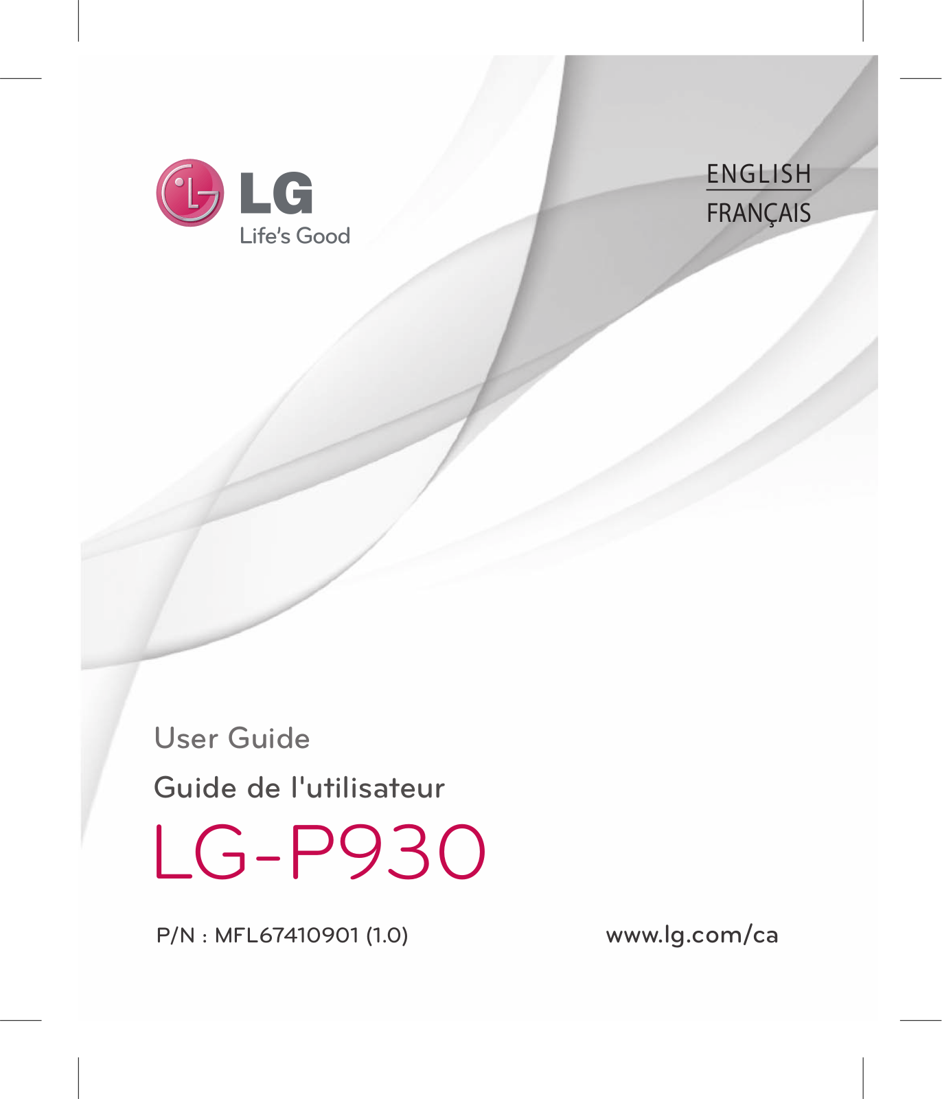 LG LGP930 Owner’s Manual