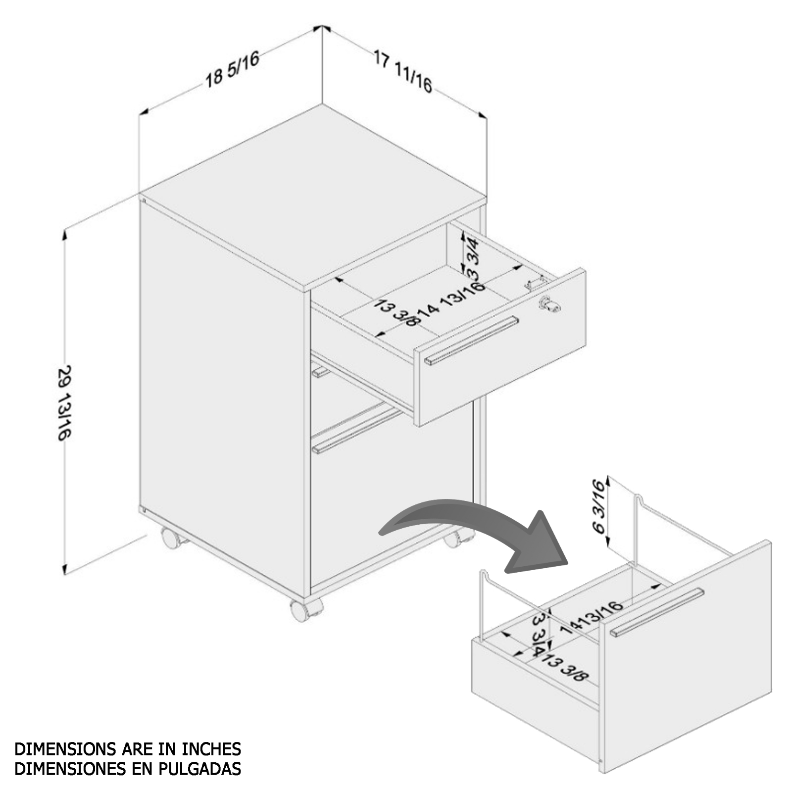Ebern Designs W004844827 Dimensions - ManualMachine.com