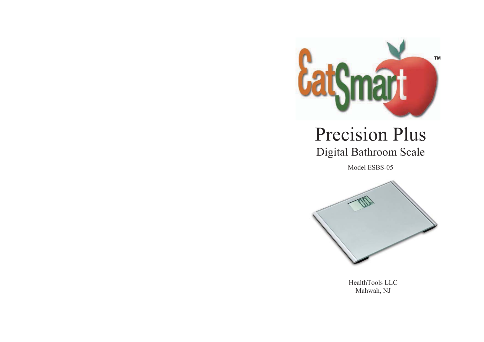 Eatsmart ESBS-05 User Manual