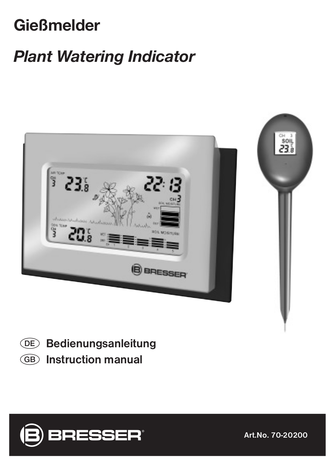 Bresser Plant Watering Indicator Instruction Manual