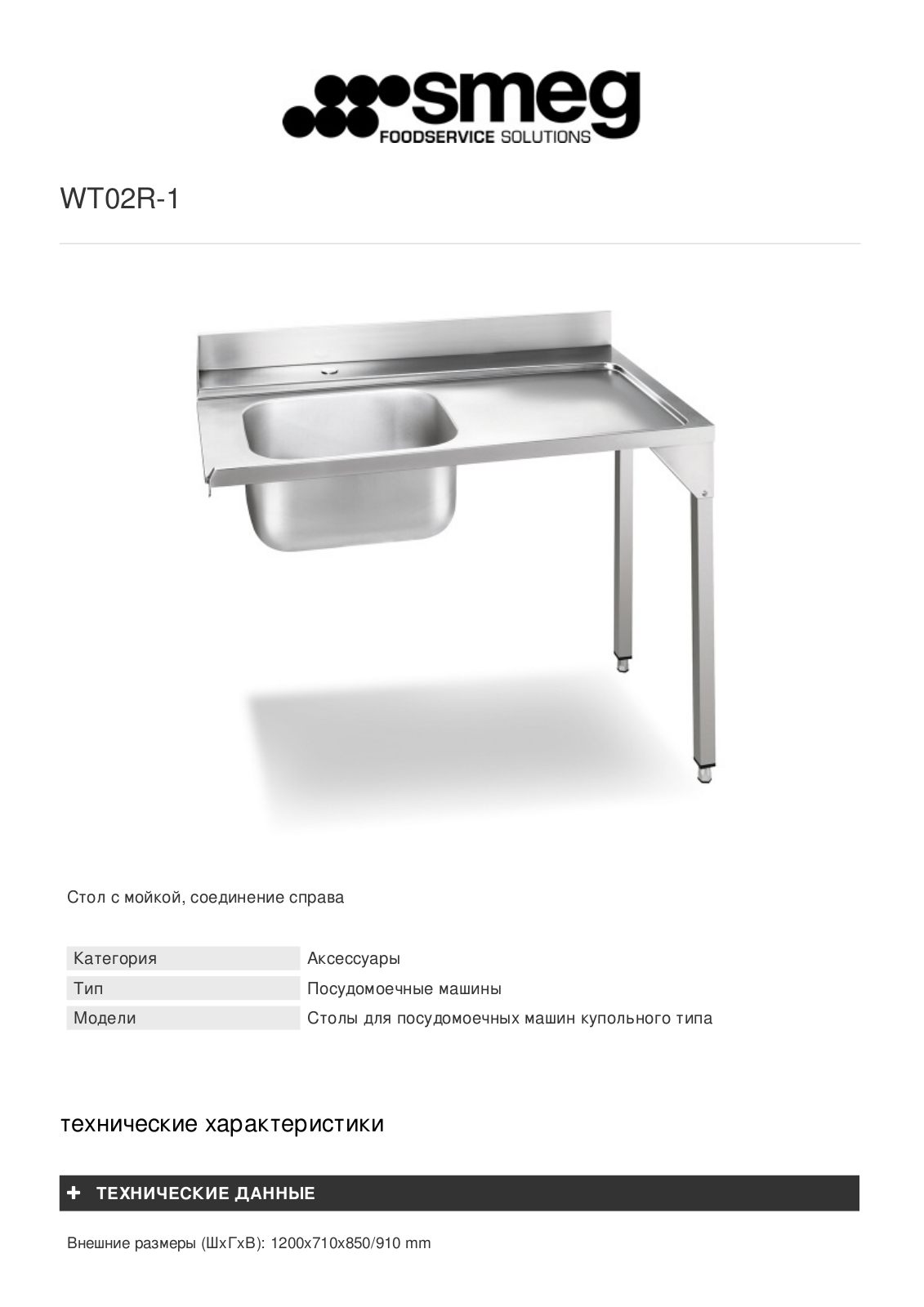 Smeg WT02R-1 User Manual