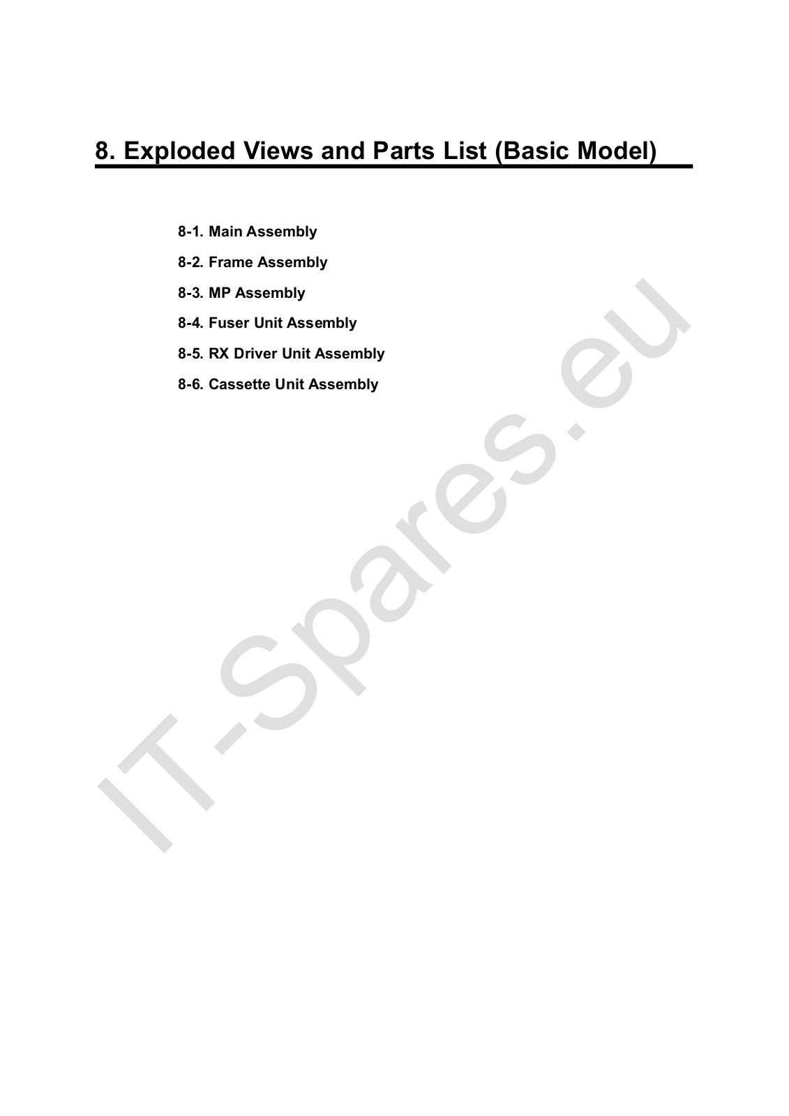 Samsung ML-2251 Schematics