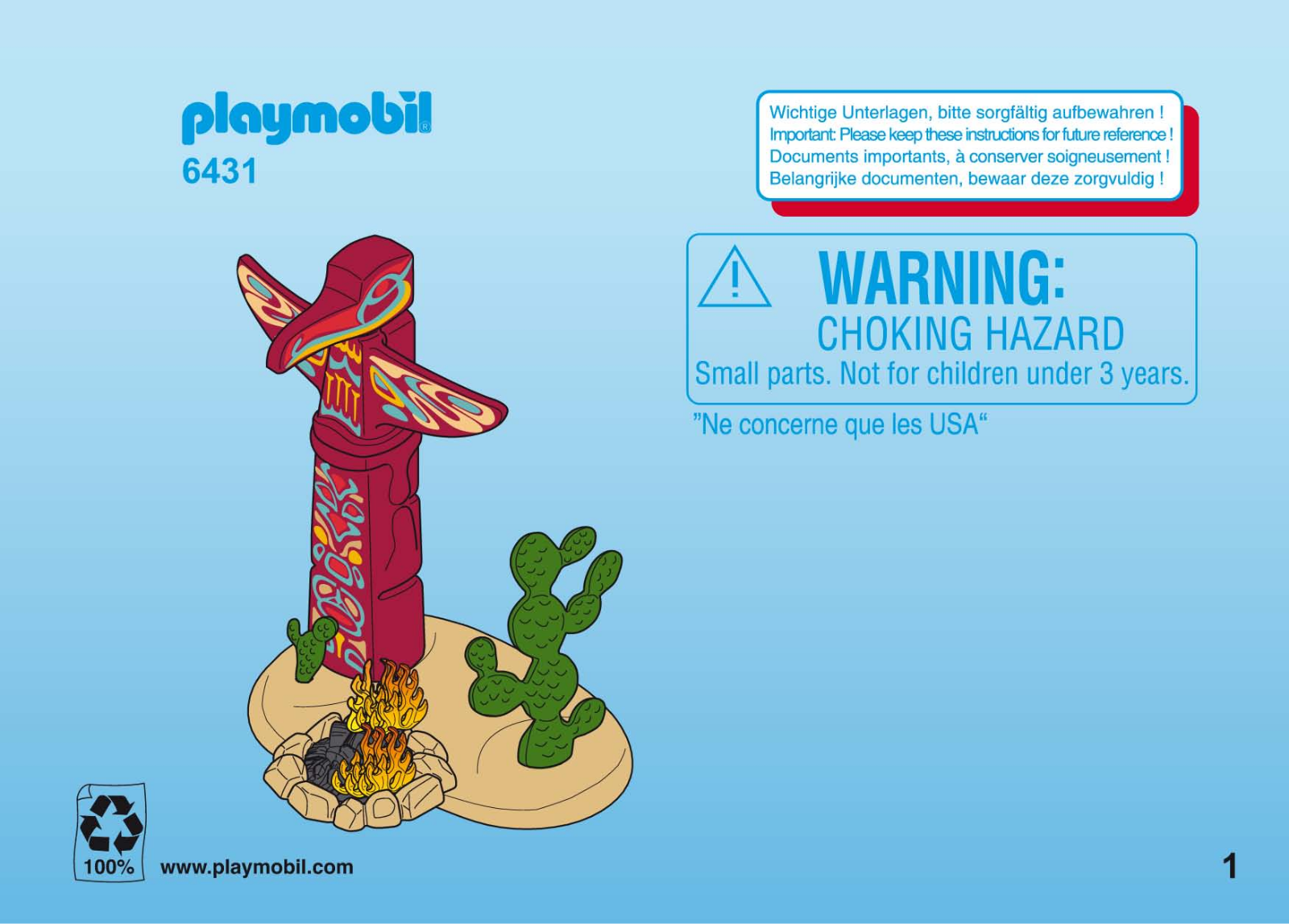 Playmobil 6431 Instructions