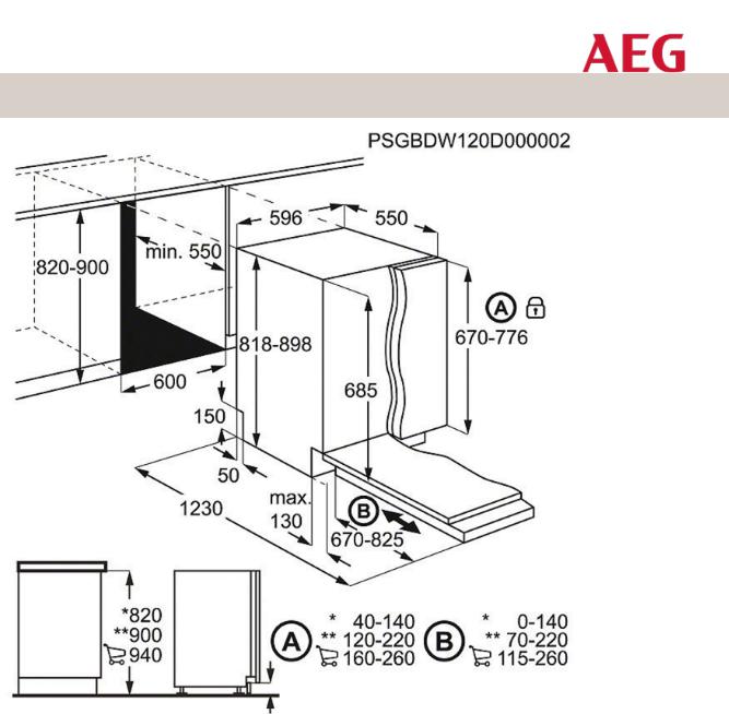 AEG FSE63800P USER MANUAL