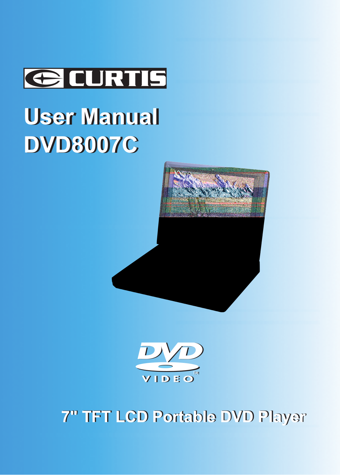 Curtis DVD8007C User Manual