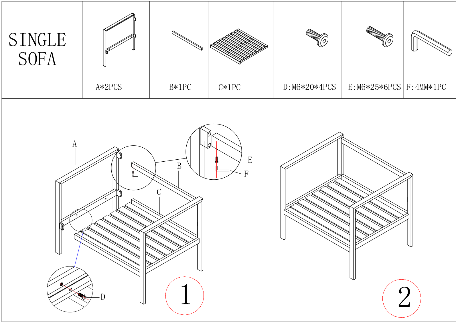 AllModern ROHE3702 Installation & Assembly - ManualMachine.com