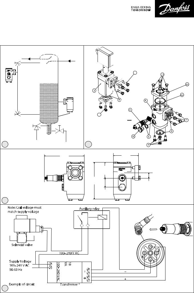 Danfoss AKS 38 Installation guide