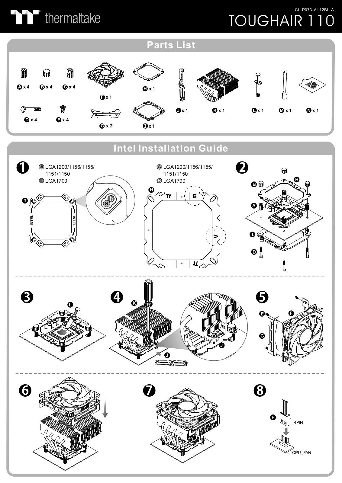 THERMALTAKE TT 27620 Instructions - ManualMachine.com