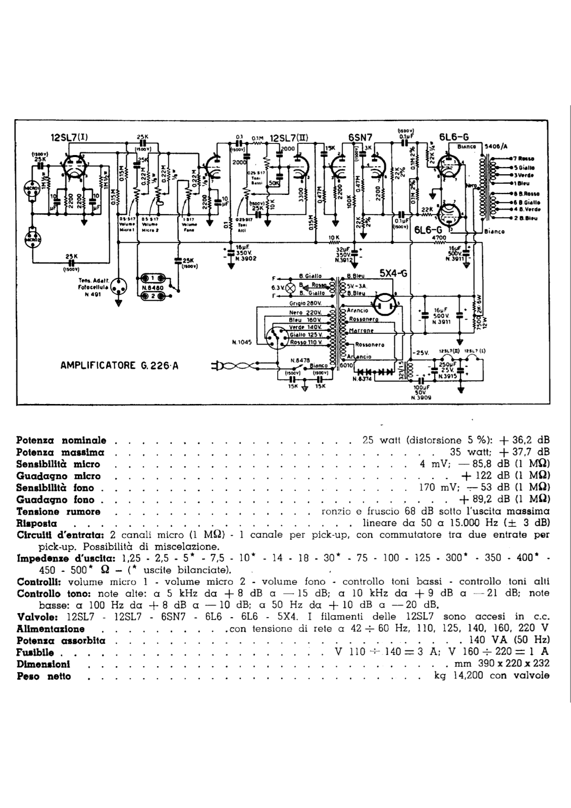 Geloso g226a schematic