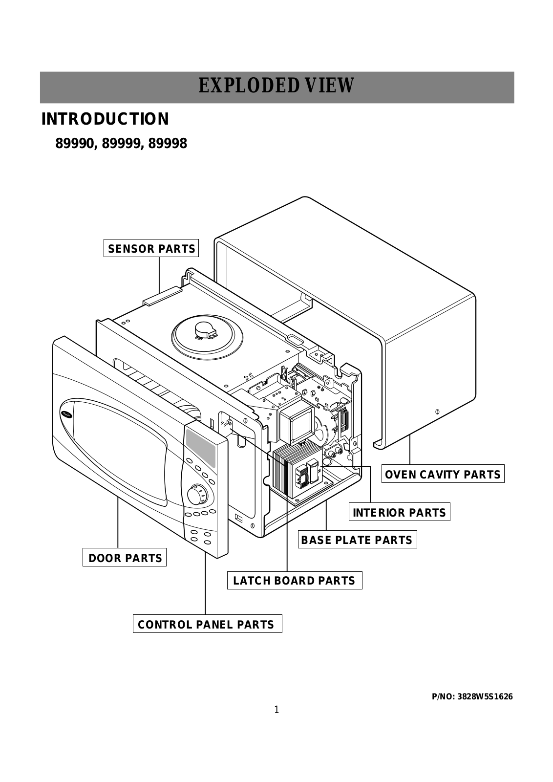 Whirlpool 295.89990.000 Service Manual