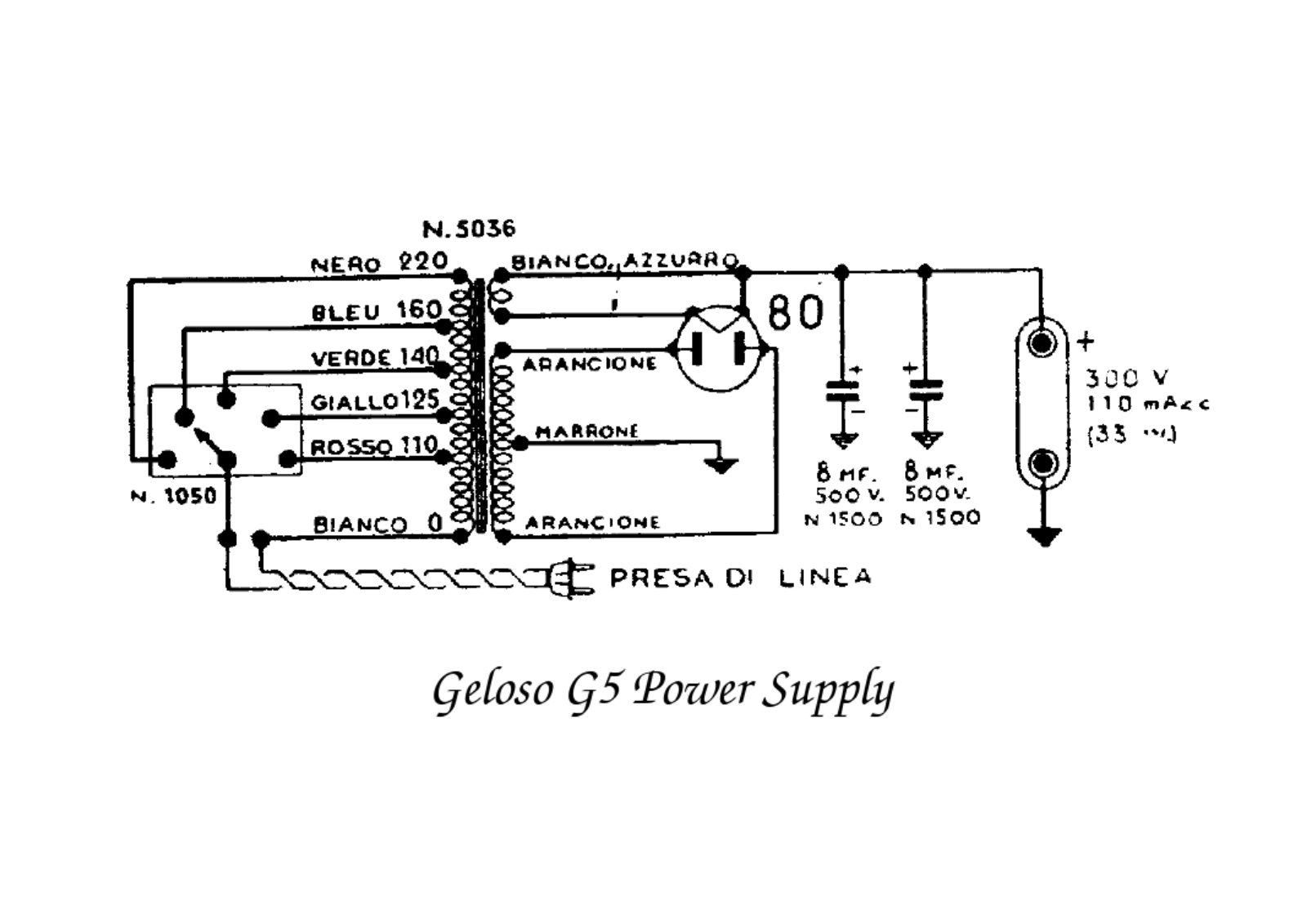 Geloso g5 schematic