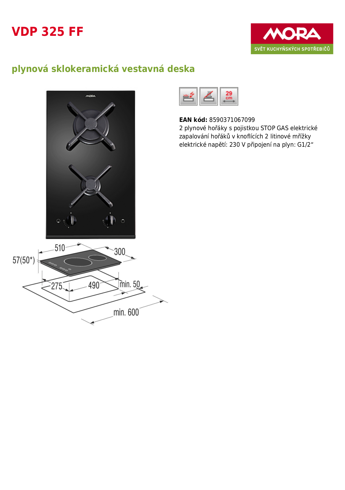 Mora VDP 325 FF User Manual