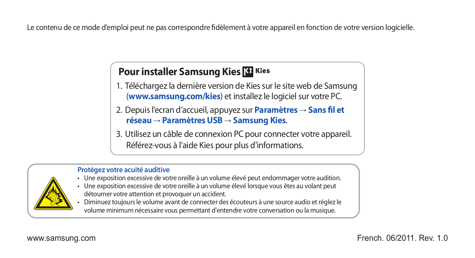 SAMSUNG YP-G70CW, YP-G70EW User Manual