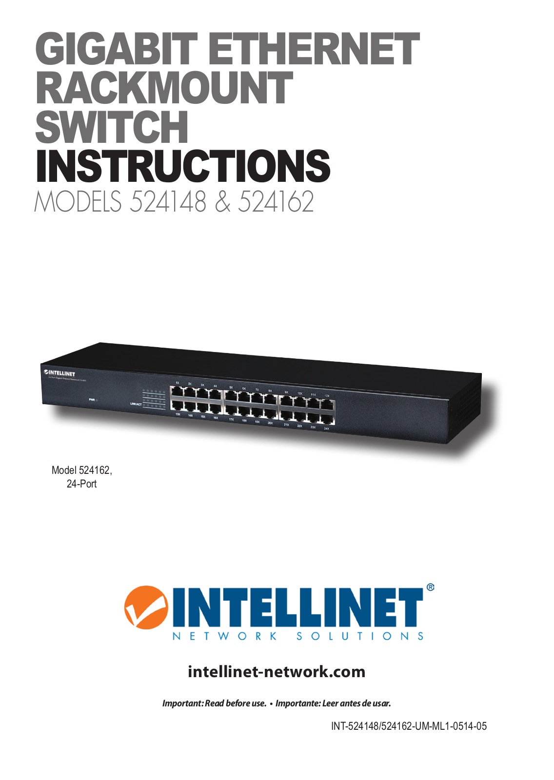 INTELLINET NETWORK 524148 User Manual