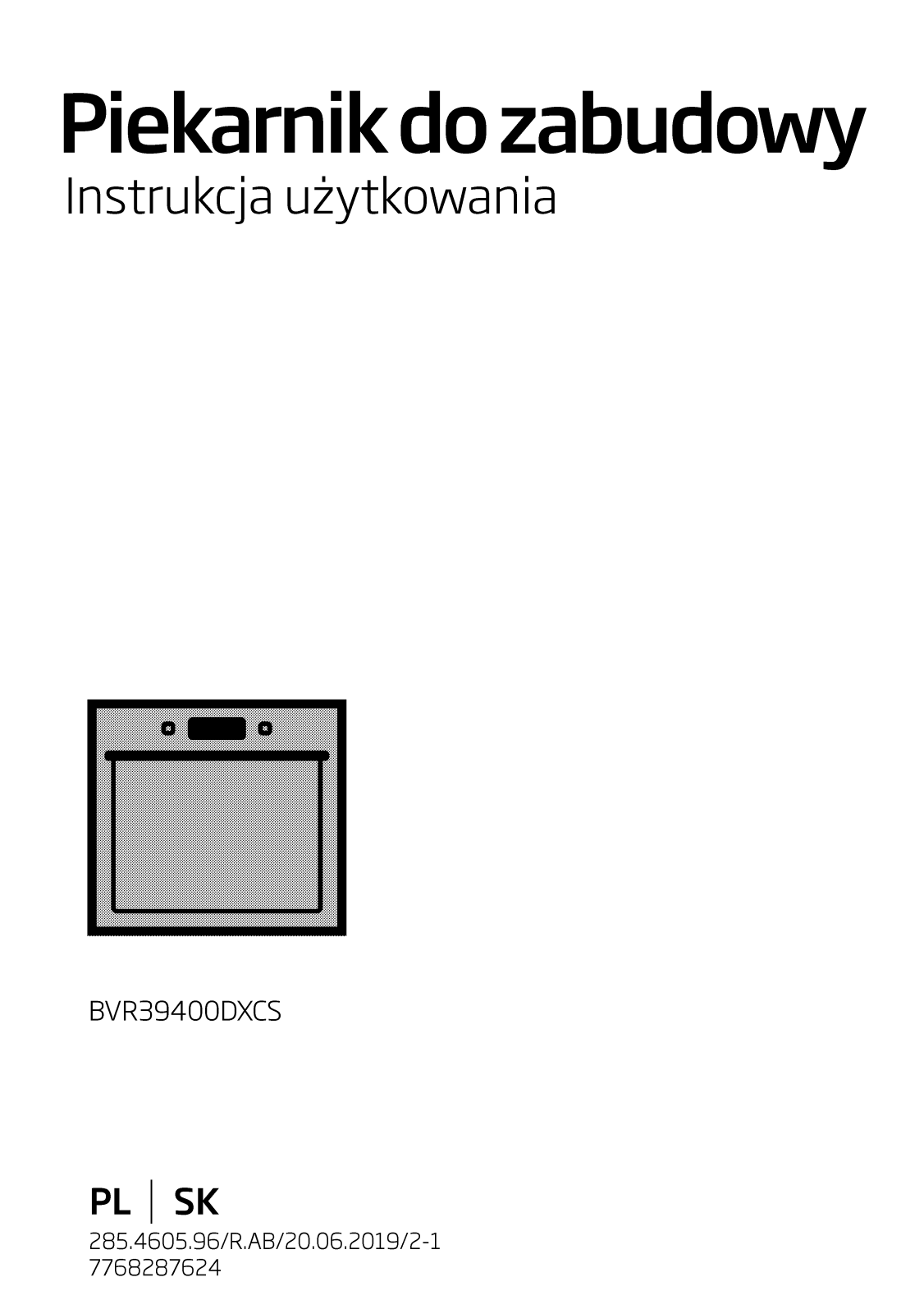 Beko BVR39400DXCS User manual