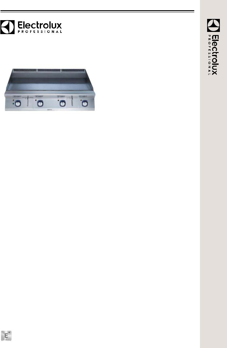 Electrolux E9IIKDAOMIA Datasheet