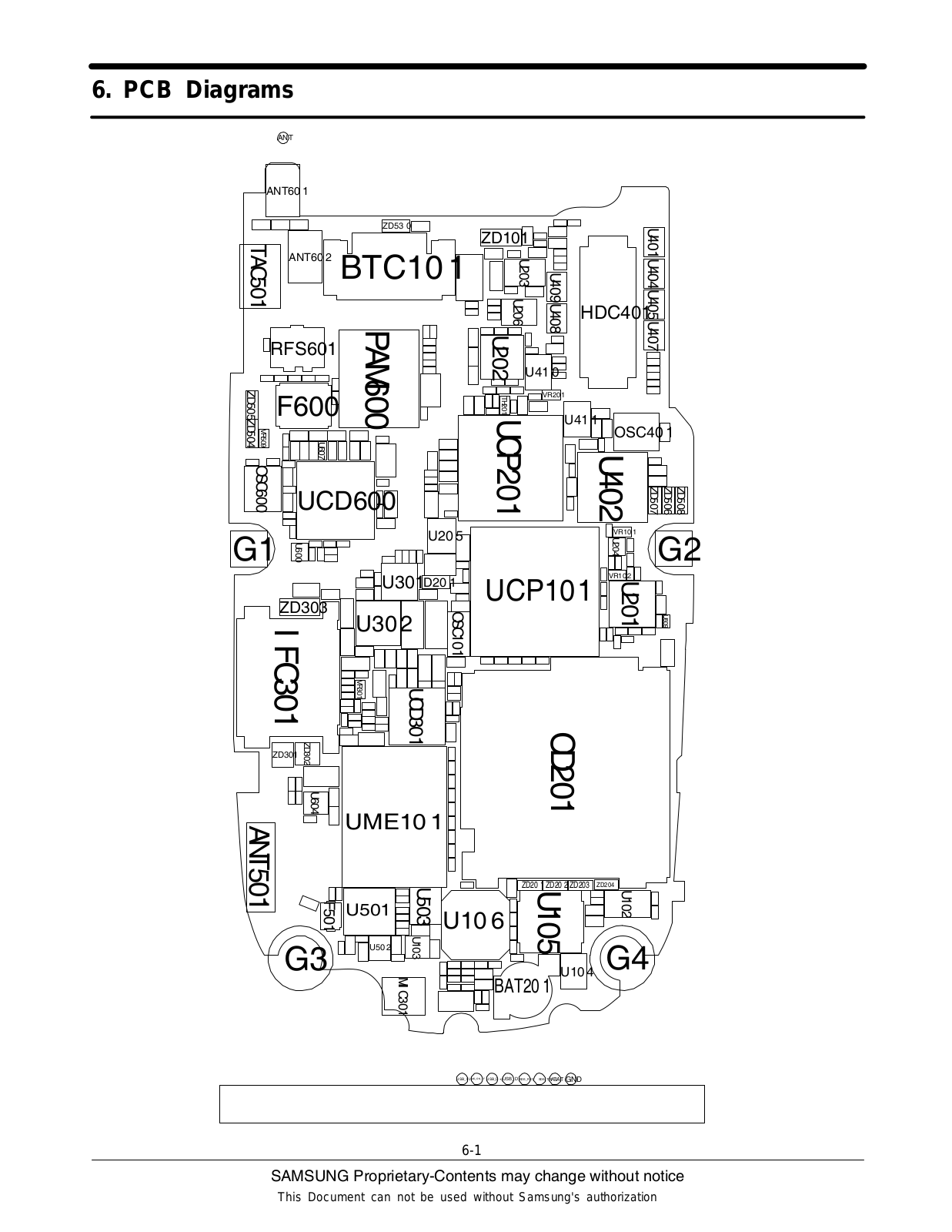 Samsung E570 PCB  Diagrams 9