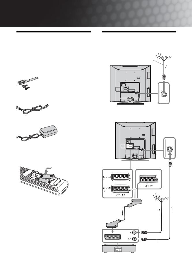 Sony KDL-20G2000, KDL-15G2000 User Manual