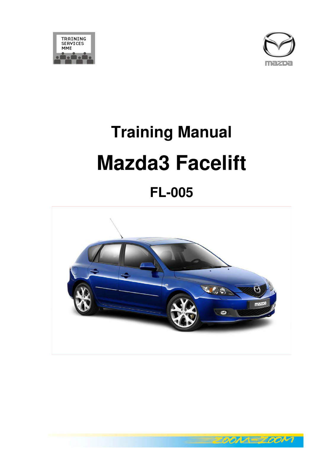 Mazda 3 2006 User Manual