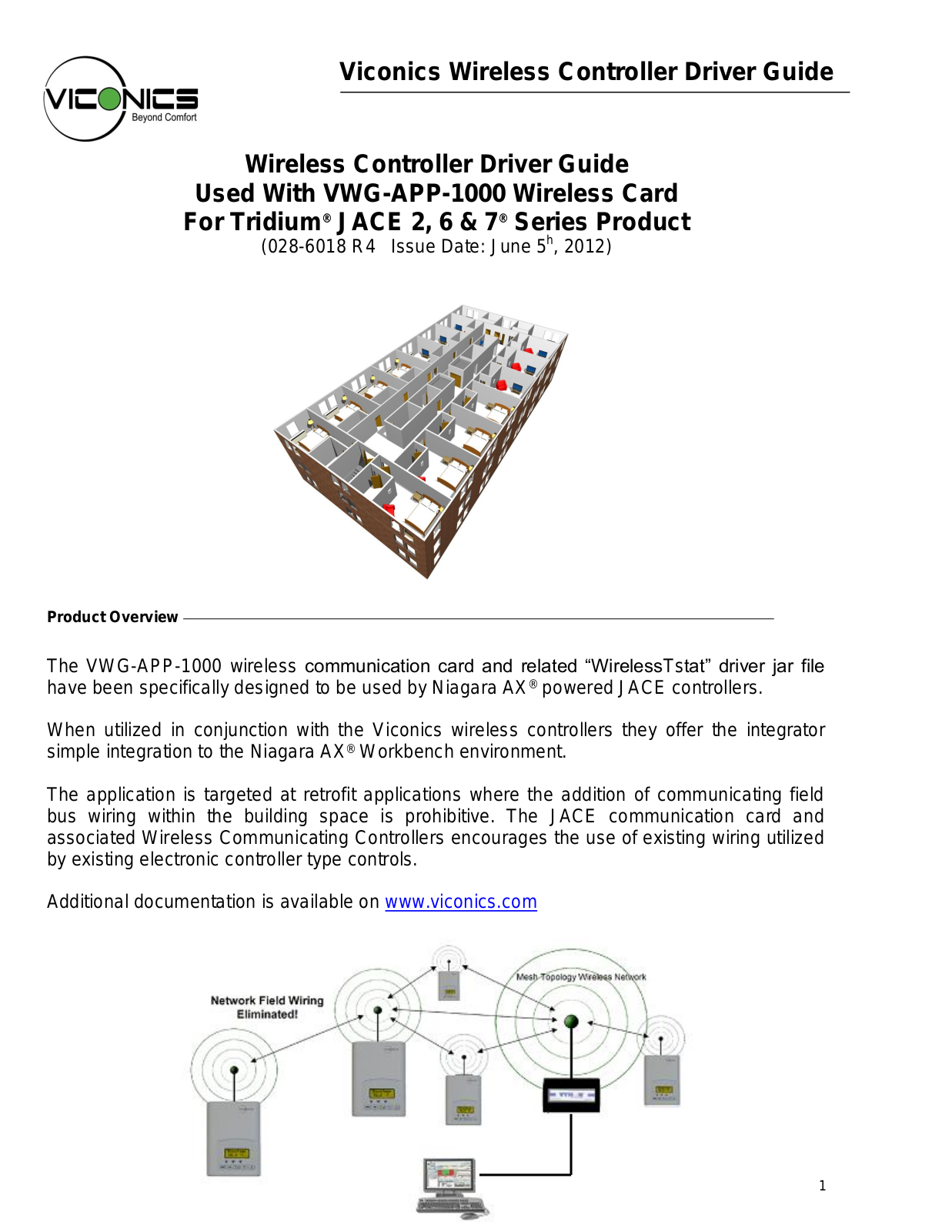 Viconics VWZS Installation Guide