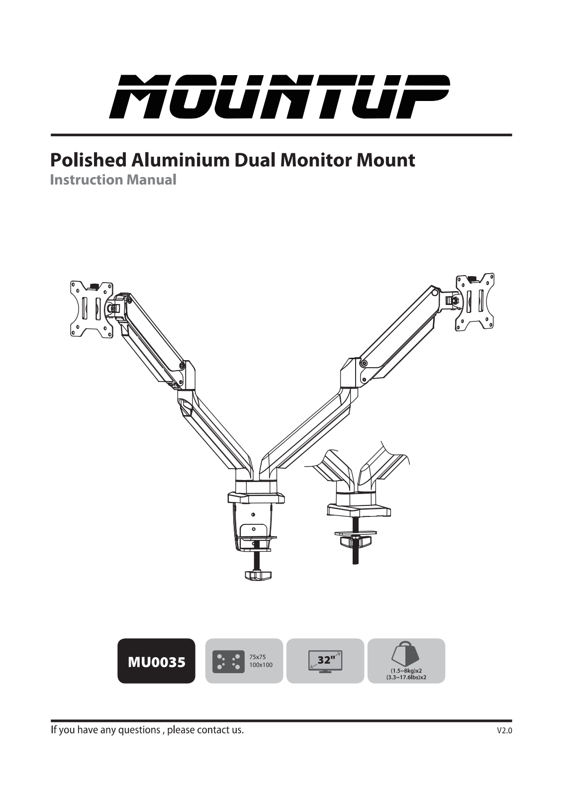 MOUNTUP MBNT1010 Installation & Assembly - ManualMachine.com