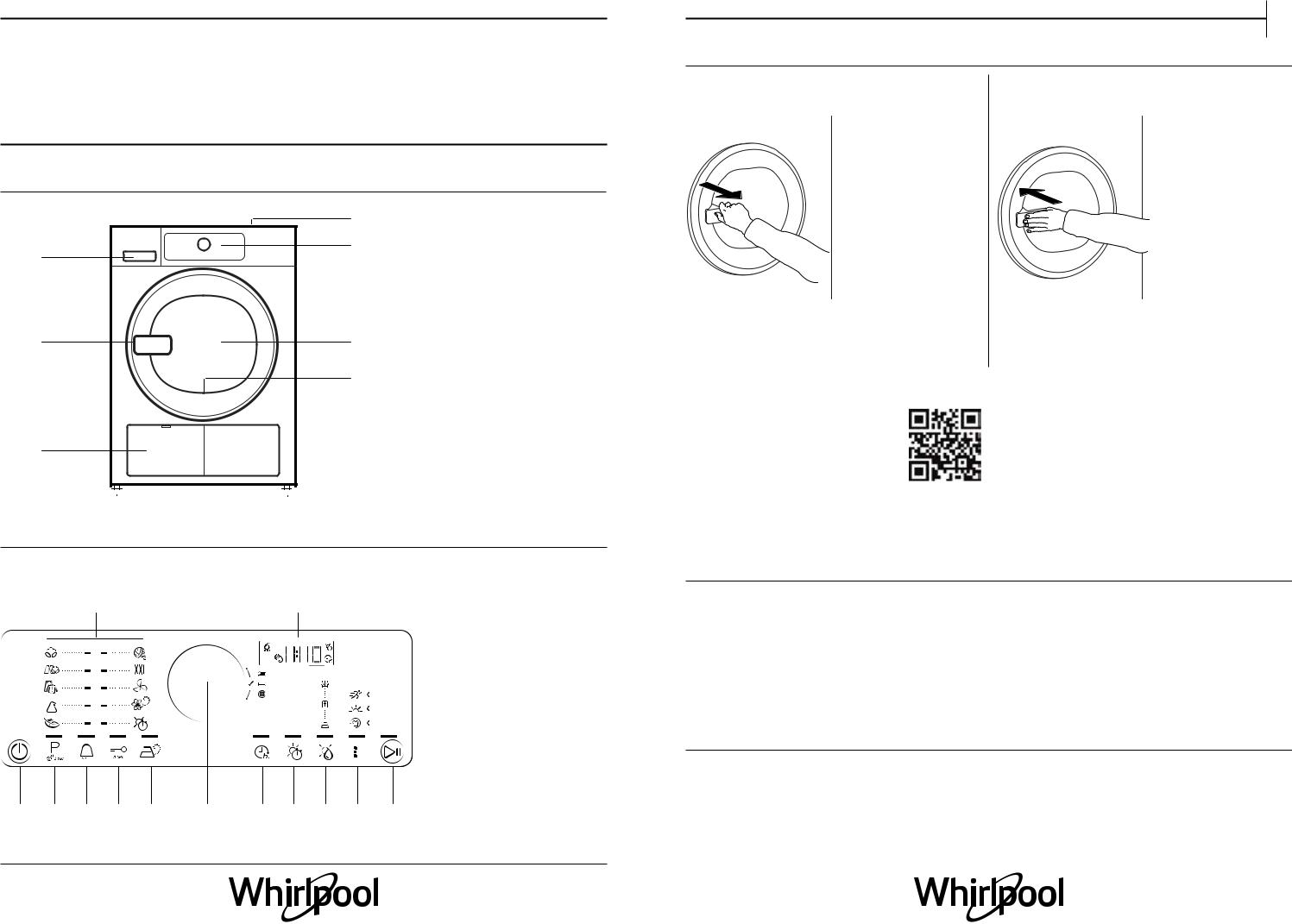 WHIRLPOOL AWZ 9CD S/PRO Use & Care