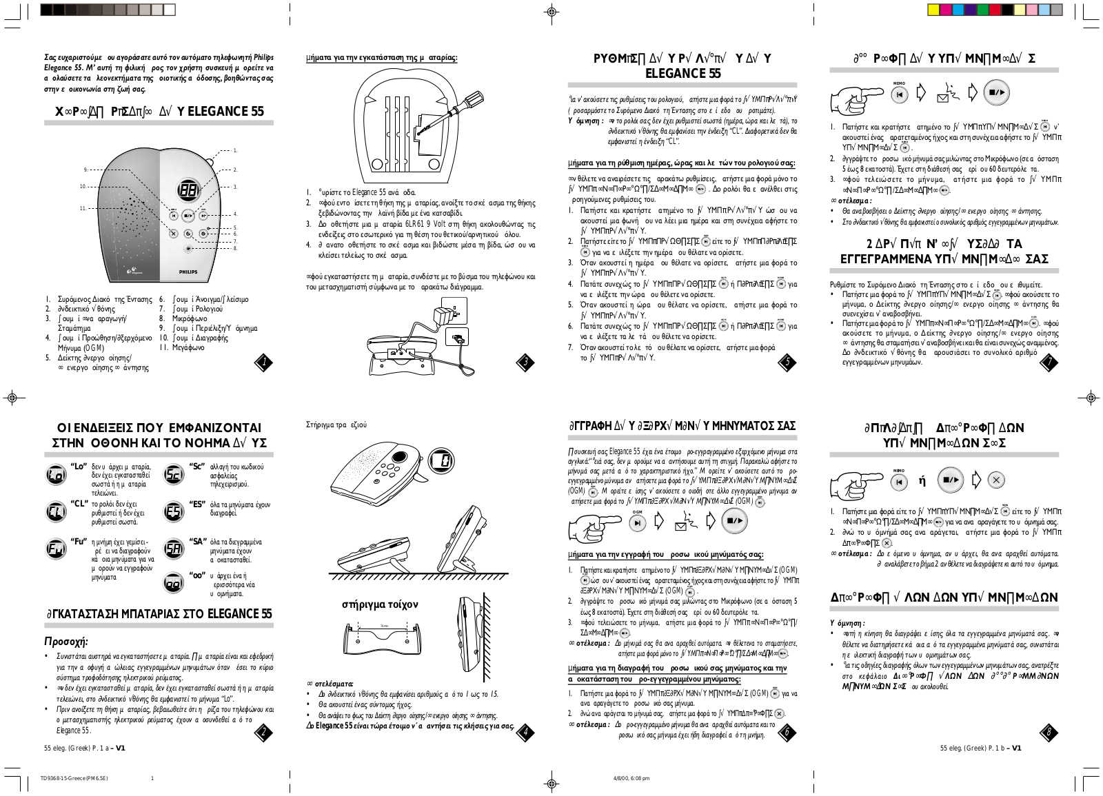 Philips TD9368 User Manual