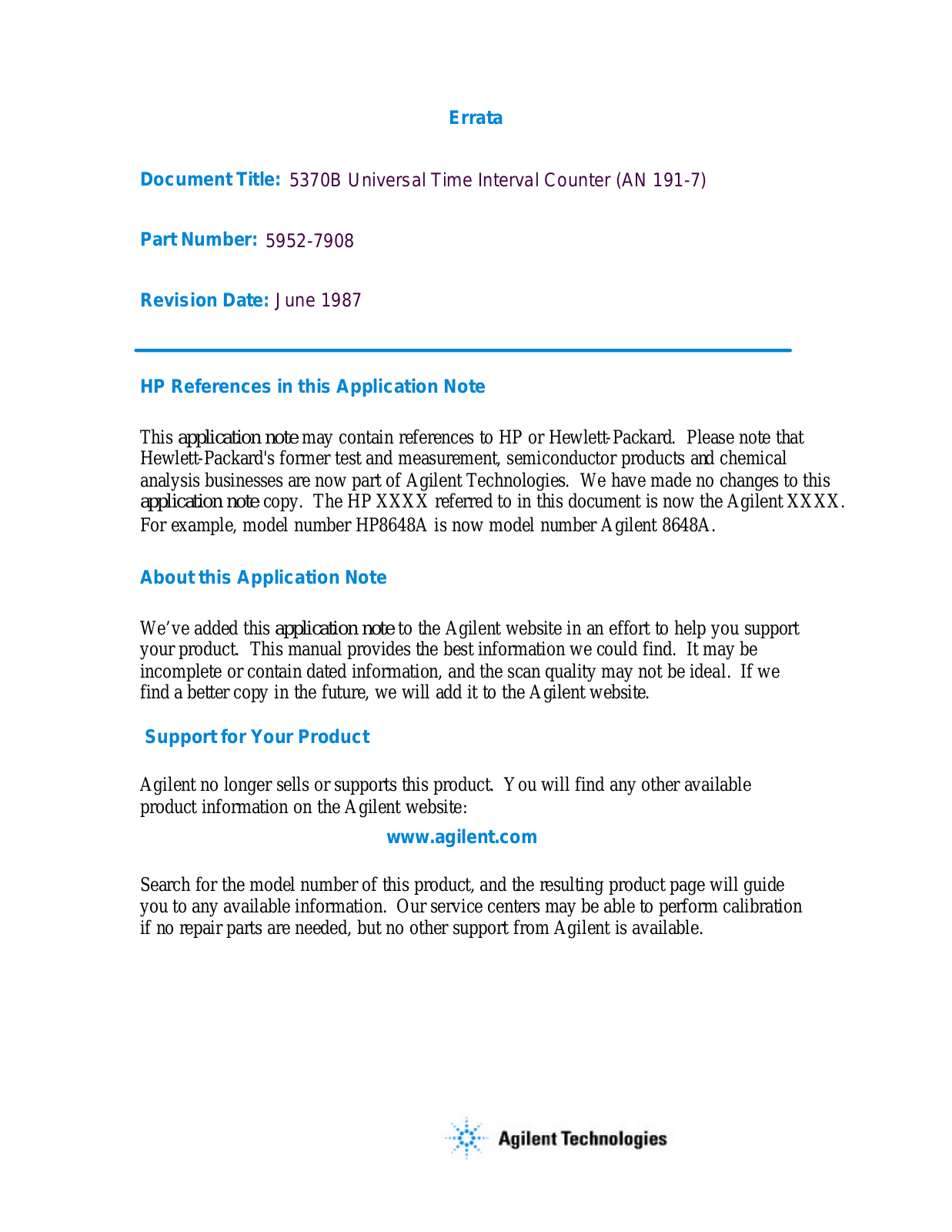 HP an191 schematic