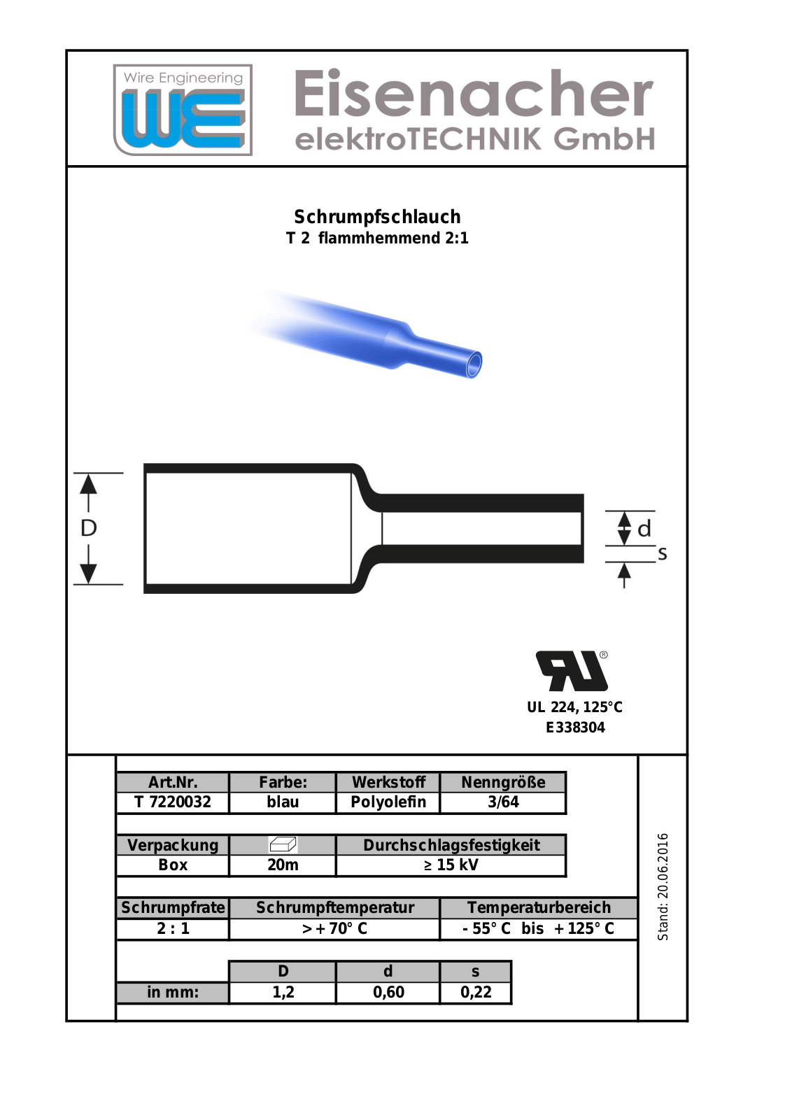 Datasheet SDB 1,2 BL Datasheet (FREI) - ManualMachine.com