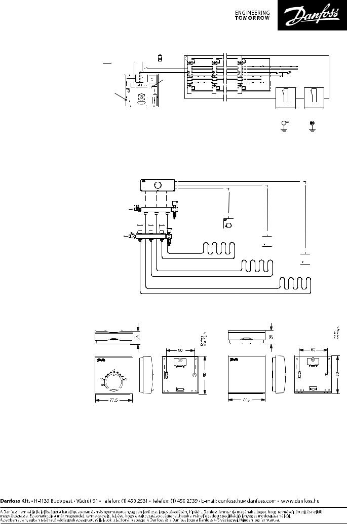 Danfoss FH-WT, FH-WS, FH-WP Data sheet