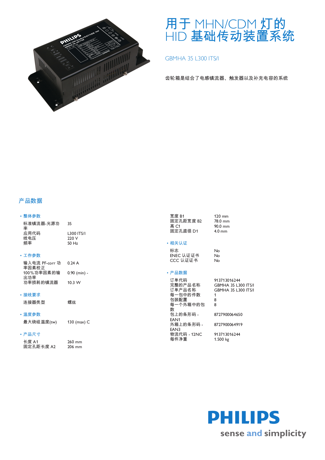 Philips L300 ITS-I User Manual