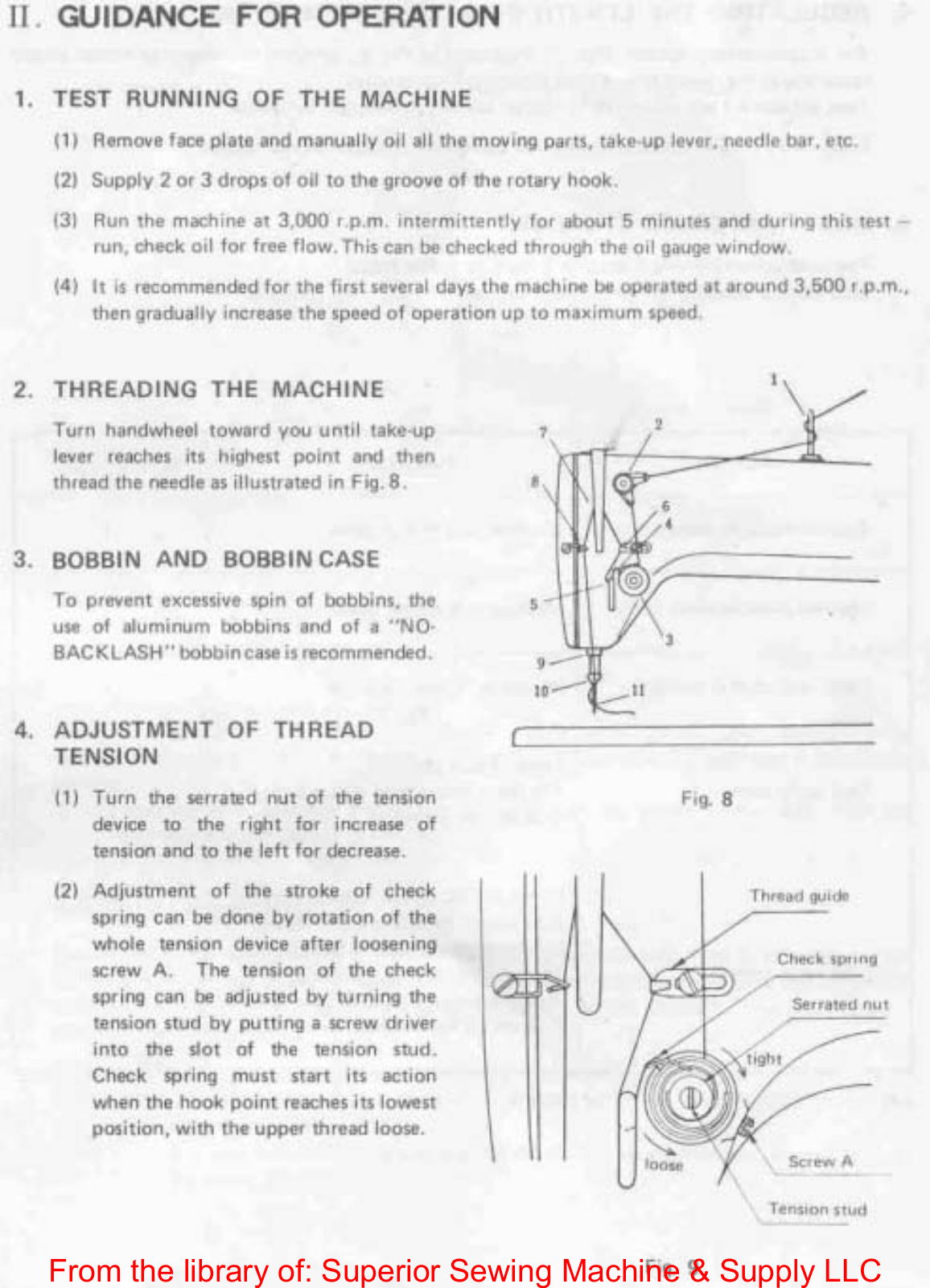 Consew 318R Threading Diagram