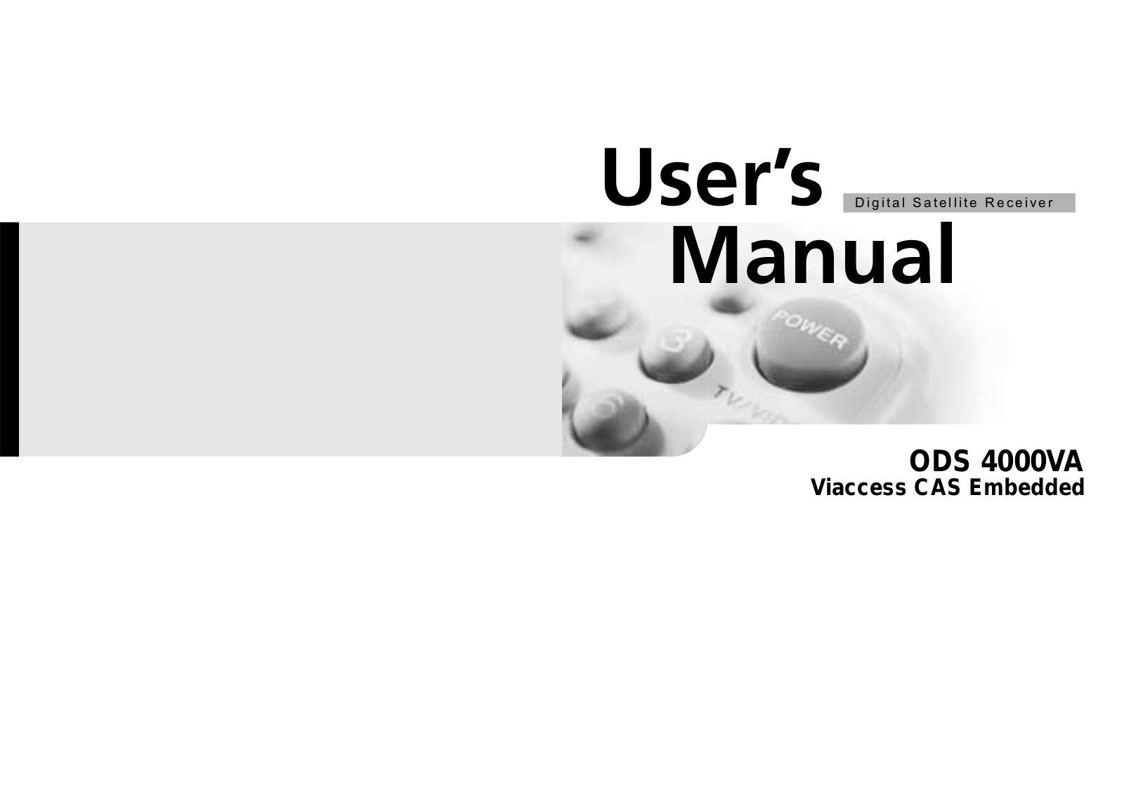 OPENTECH ODS4000VA User Manual