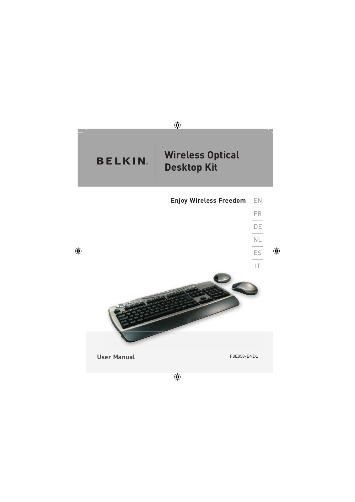 Belkin F8E858-BNDL User Manual