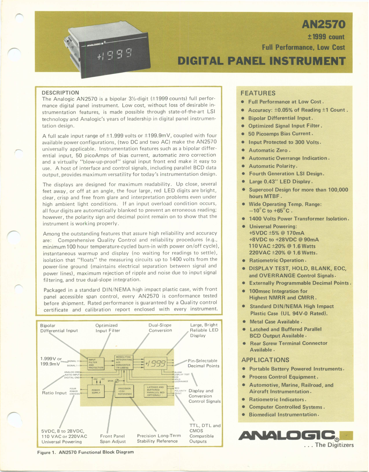 Analogic an2570 schematic - ManualMachine.com