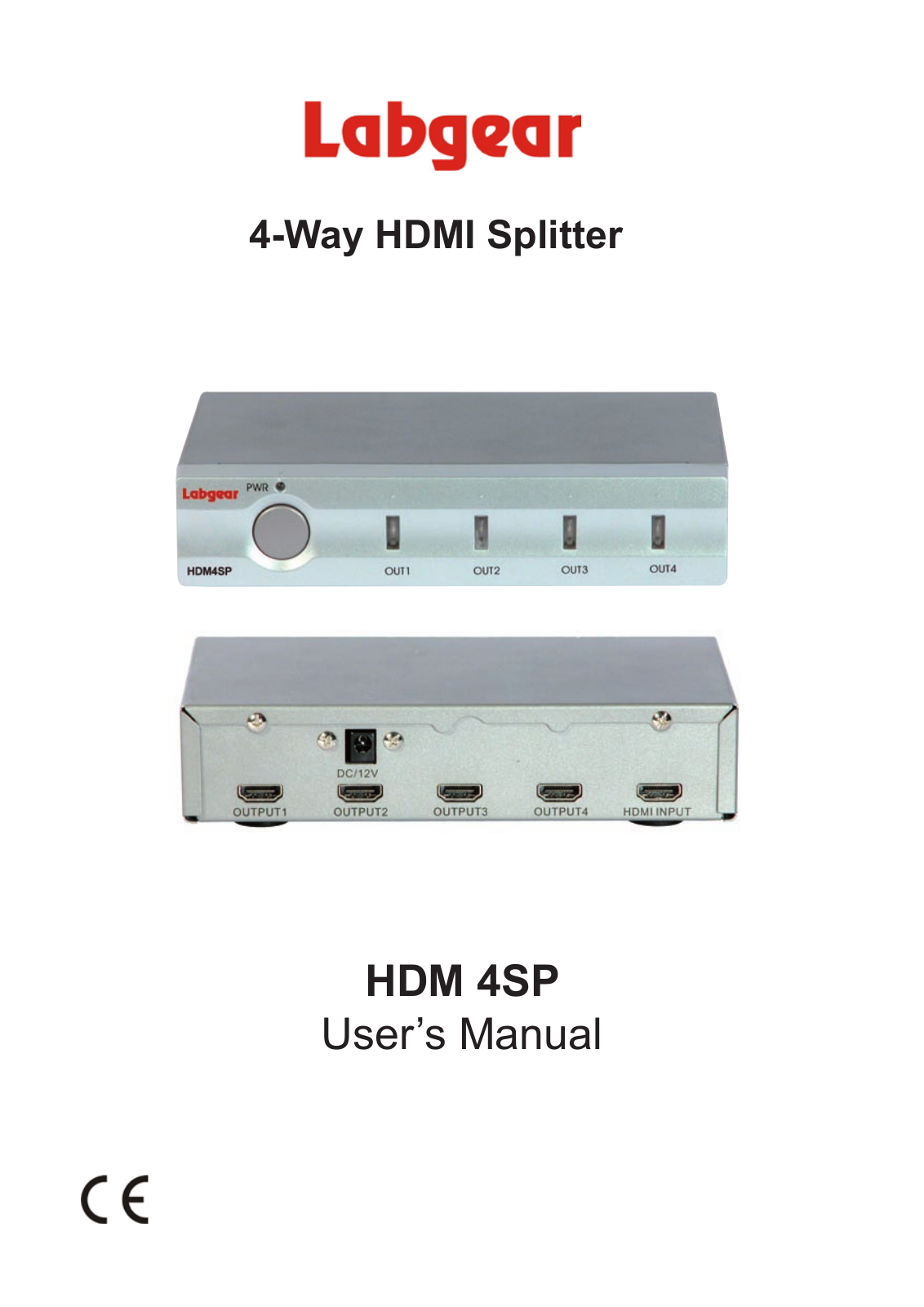 Labgear HDM 4SP User Manual