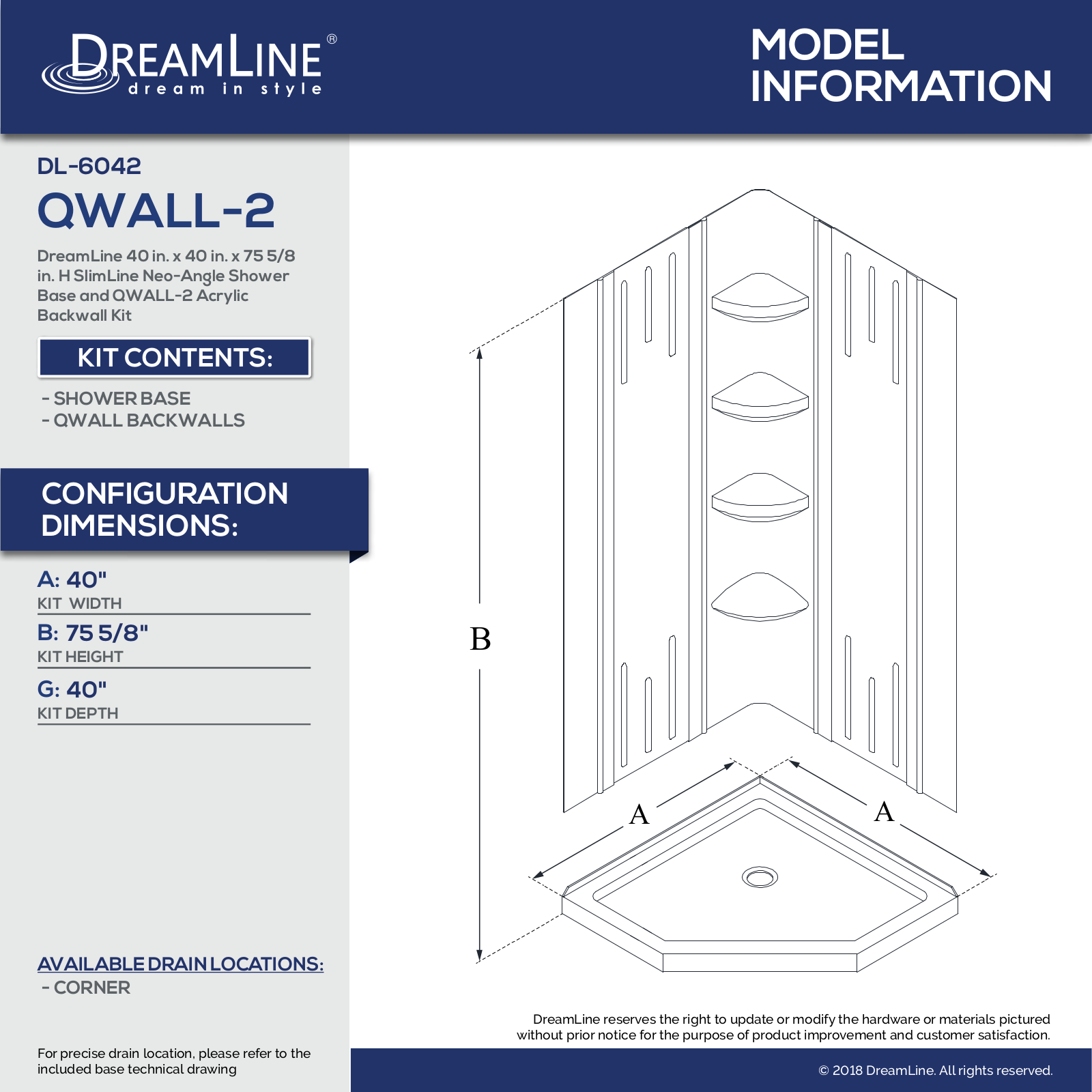 DreamLine DLN10050 Specifications - ManualMachine.com