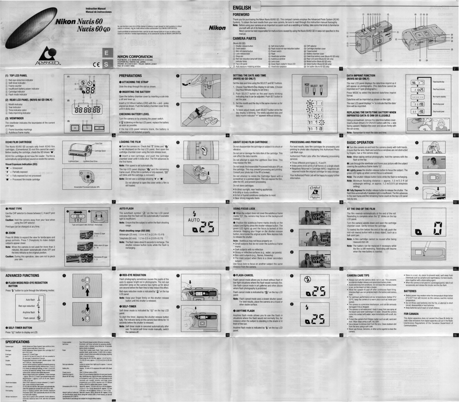 Nikon Nuvis 60, Nuvis 60 QD Instruction Manual - ManualMachine.com