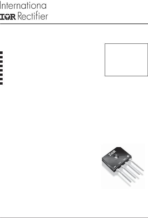 Vishay 4GBU Series Data Sheet