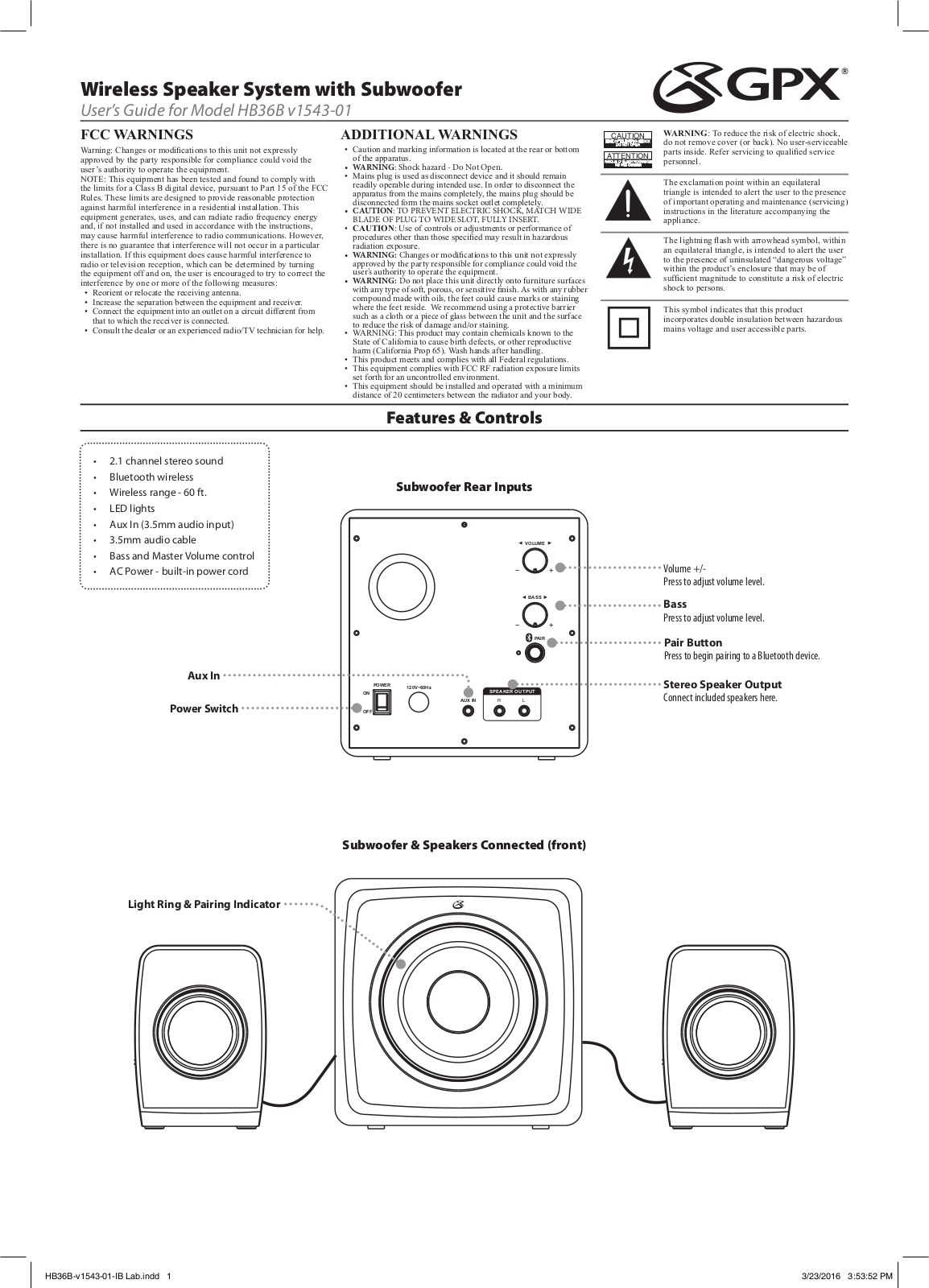 JETOP HB36B Users manual