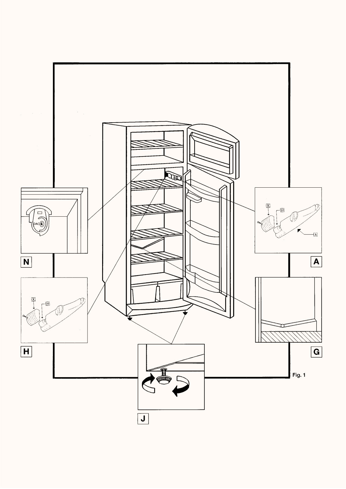 Zanussi ZF4AX, ZF4AXS, ZF4ASILS, ZF4ABLUS, ZF4AWHITE USER MANUAL