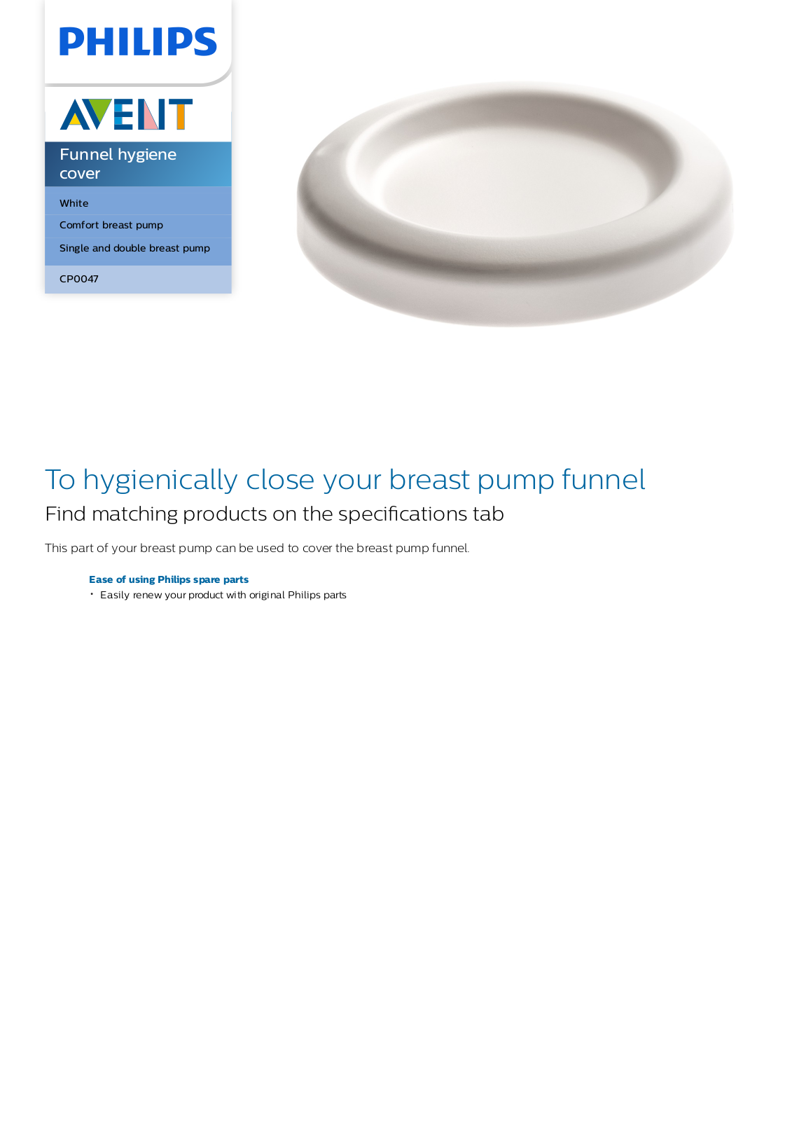 Philips CP0047/01 leaflet - ManualMachine.com