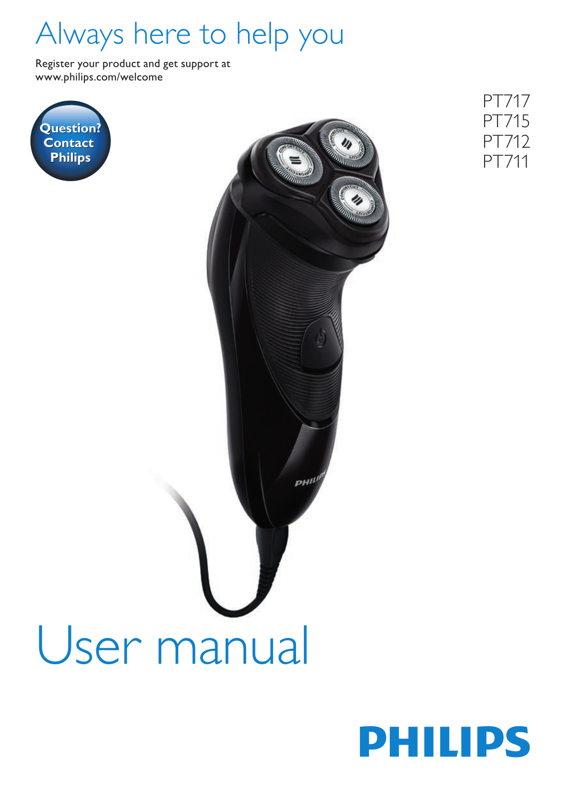 Philips PT717 User Manual