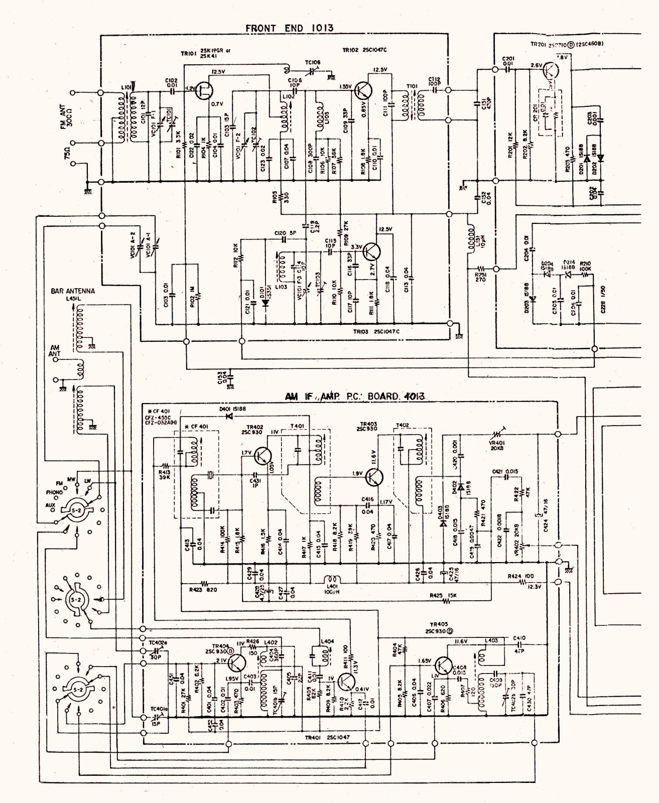 Akai AA-8030 Schematic