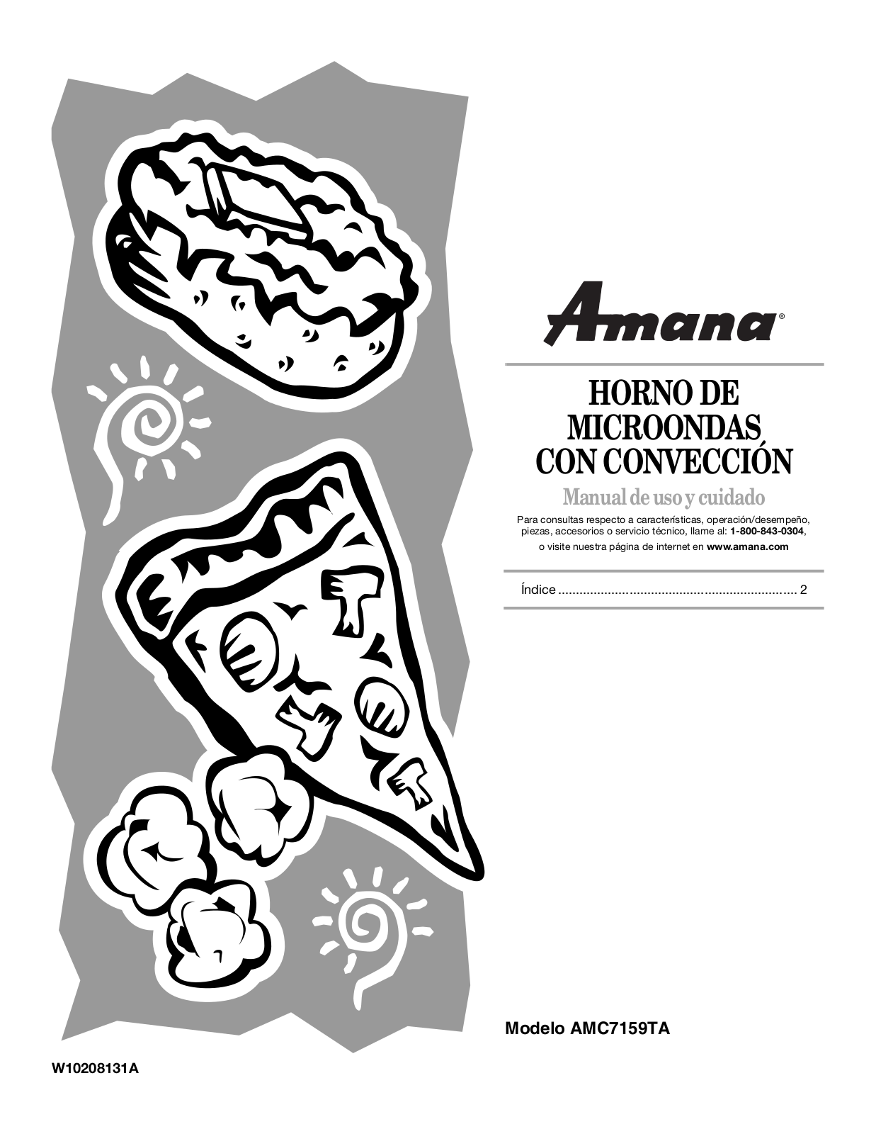 Amana AMC7159TA Owner's Manual
