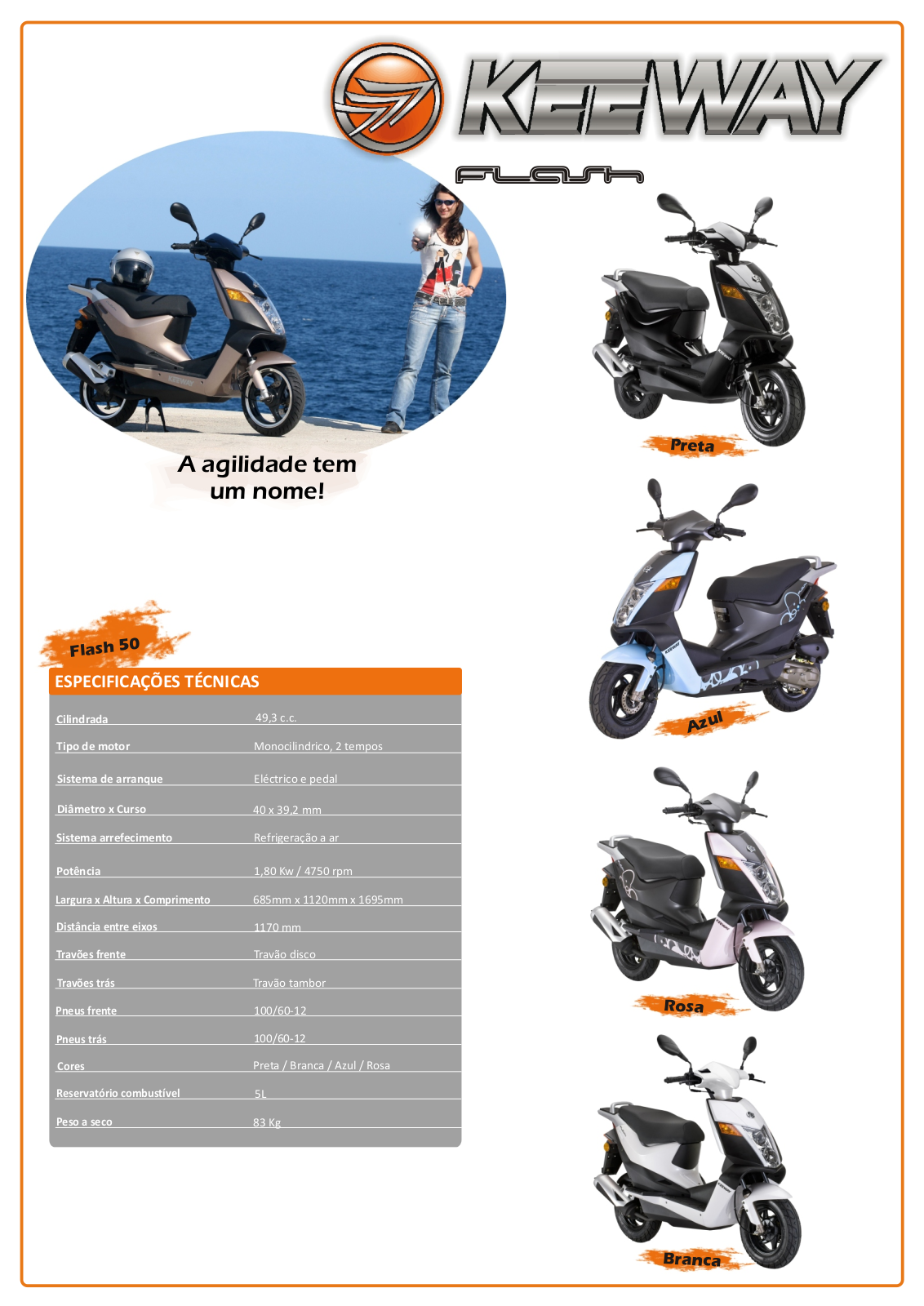 Keeway FLASH 50 Brochure