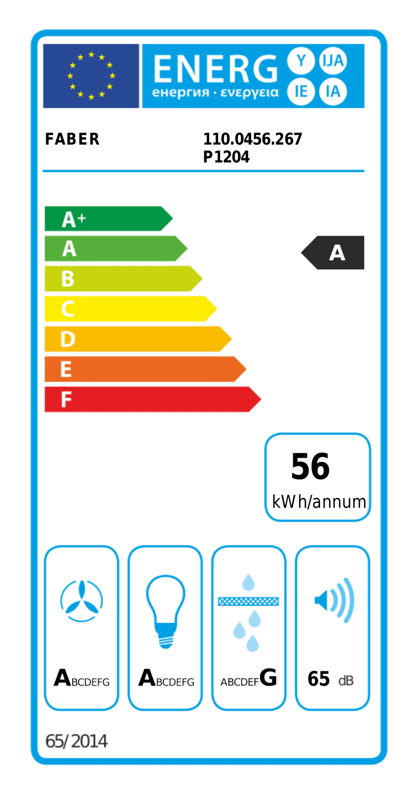 Faber T-LIGHT EV8P X A90 User Manual