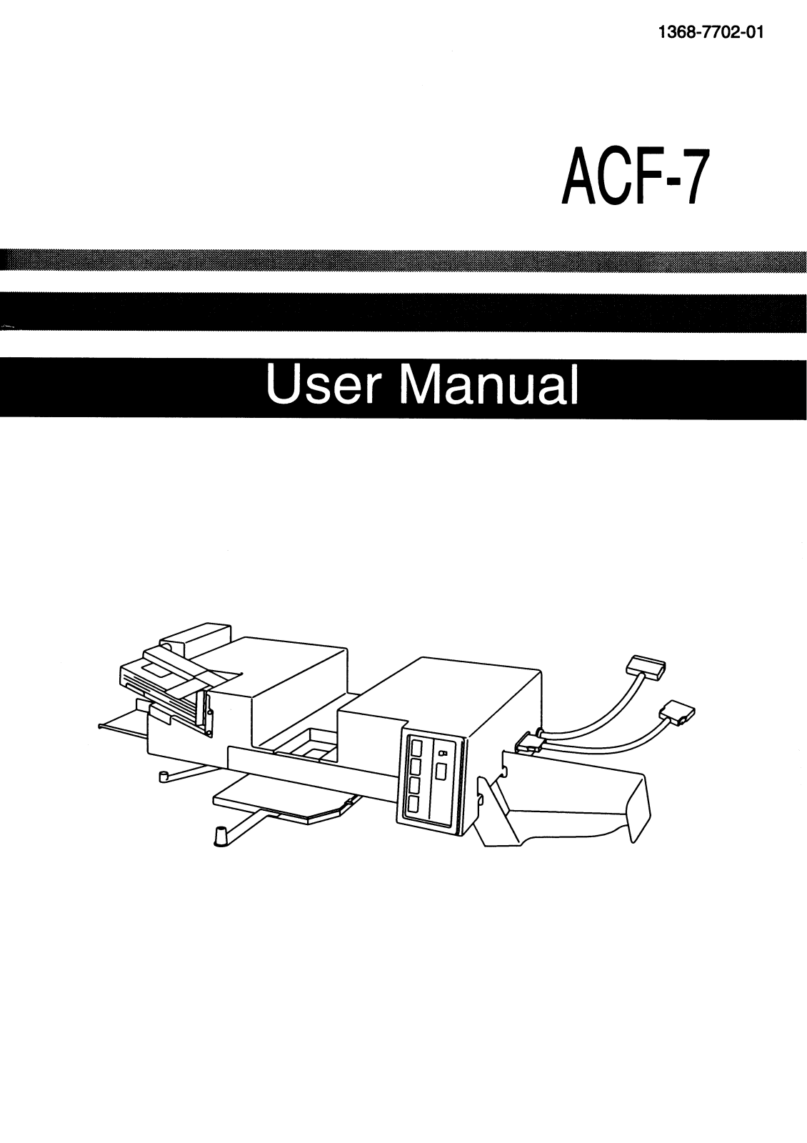 Konica Minolta ACF-7 User Manual