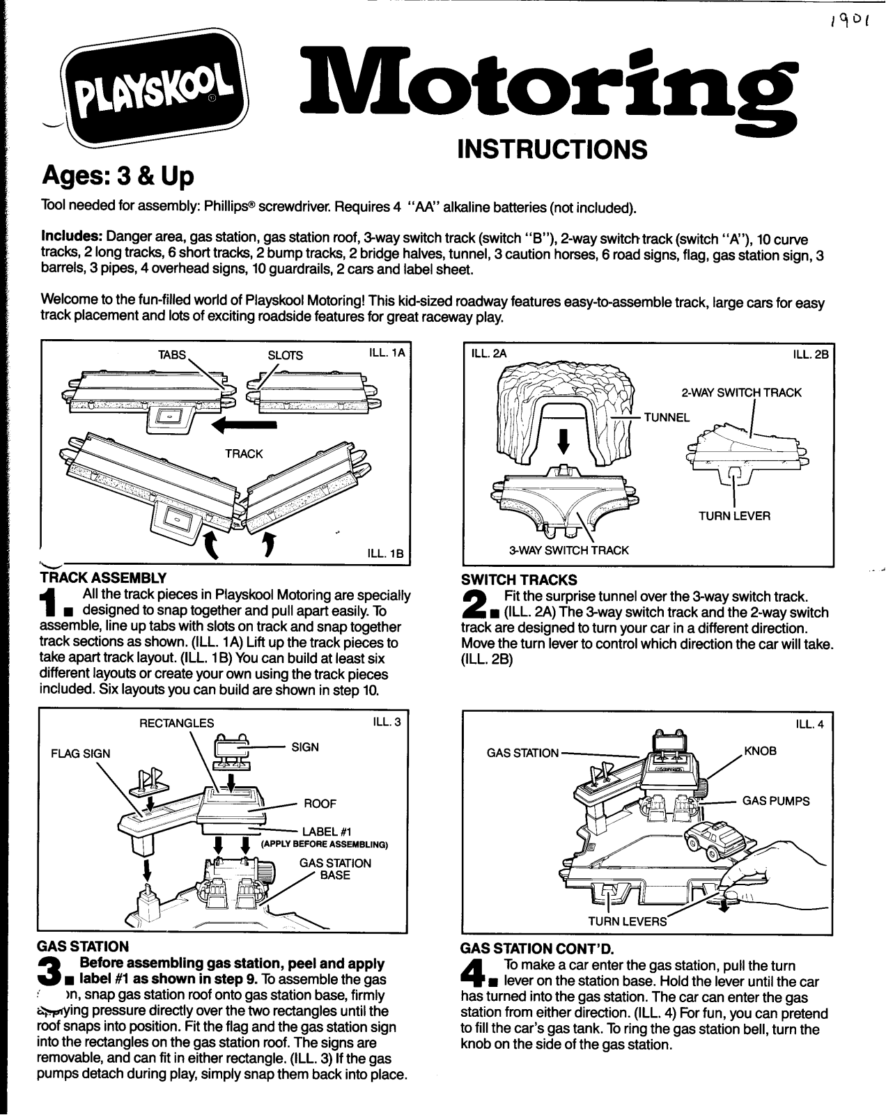 Hasbro MOTORING User Manual