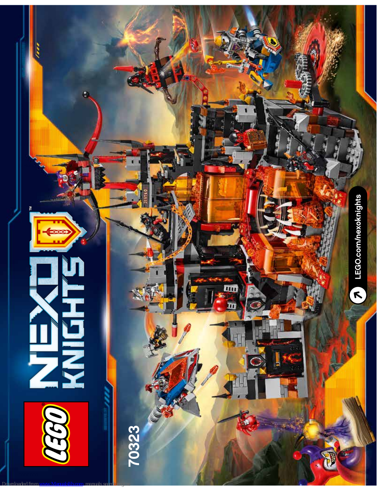 LEGO NEXO KNIGHTS 70323 Building Instructions